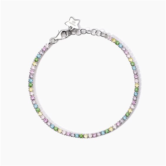 Bracciale Mabina Bambino Mini Tennis in Argento Zircone 533936 - 533936